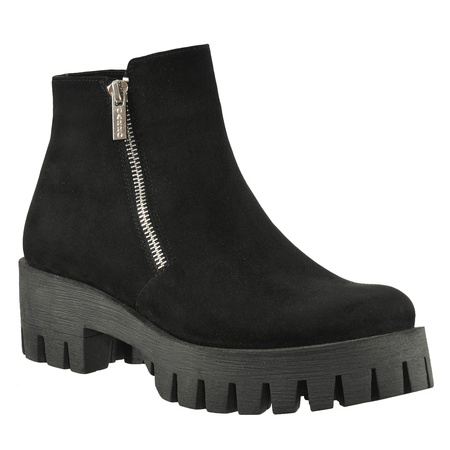 Женские ботинки, натуральная замша <G5002>