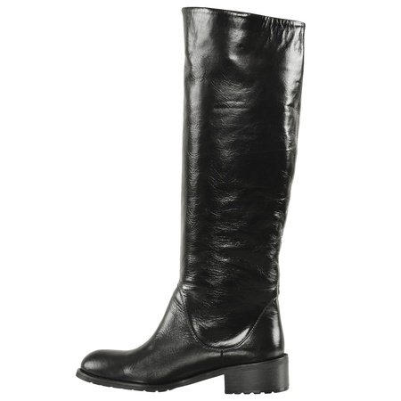 Сапоги женские, натуральная кожа <G906>