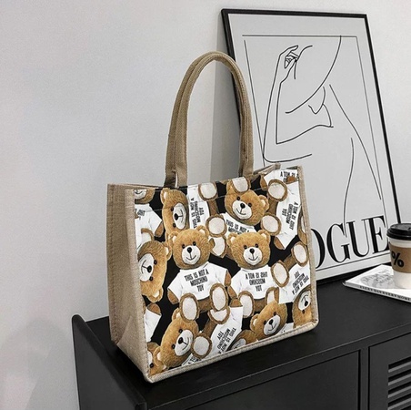 Джутовая сумка