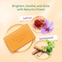 Nisha Soaps for Bath 100g Saffron & Sandal, Enriched with Natural Ingredients, Grade 1 Soaps, Ideal for All Skin Types