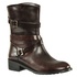 Women&#39;s ankle boots, genuine leather<G912>