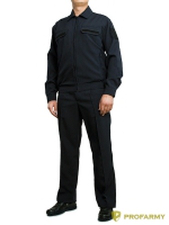 Ofis takımı uzun kollu gabardin