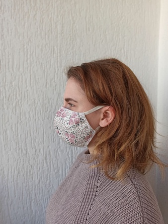 Маска хлопковая многоразовая