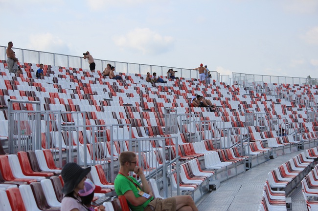 Tribün prefabrik ringlock iskele tribün