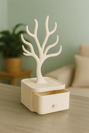 Подставка под укашения с шкатулкой