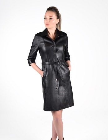 ПОДЛИННОЕ ПЛАТЬЕ ИЗ КОЖИ