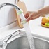 Kitchen faucet nozzle water saving flexible