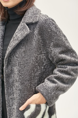 Пальто женское Silverfox модель 807 Серый