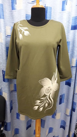 Туники с 50 по 60 размер . Трикотаж х/б