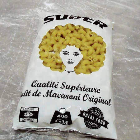 Twist macaroni, 400 gm, Super brand,Superior quality, Short cut pasta