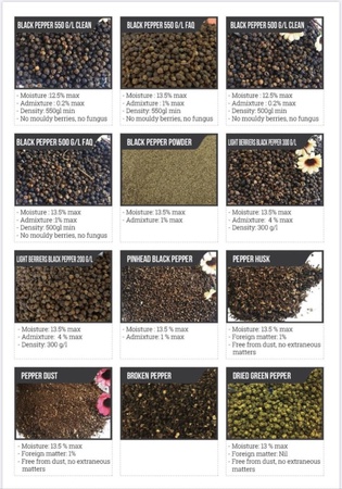 Перец оптом из Вьетнама