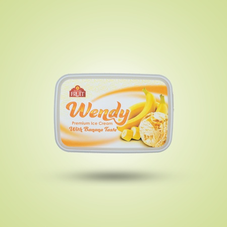Ice cream "MUSA" Wendy with banana