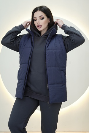 Костюм спортивный тройка с жилеткой