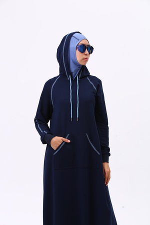 4. Dekoratif dikişli spor genç elbise (4-Genç spor elbise)