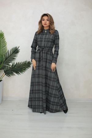 Платье отрезное по талии