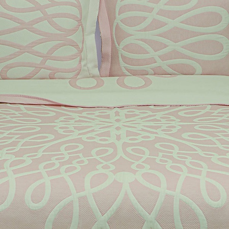 Infinity Collection Nevresim Takımı Pembe