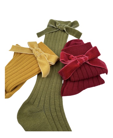 Детские носки ниже колена