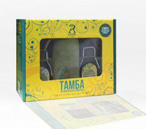 Набор 3 из шампуня, бальзама и расчески Тамба