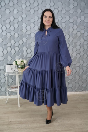 Платье женское "Воланы"