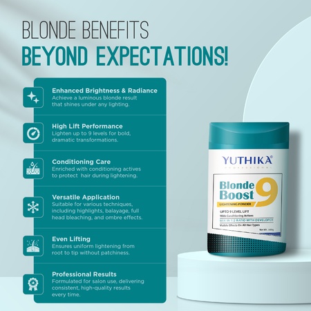 Yuthika Professional Blonder Powder 500g