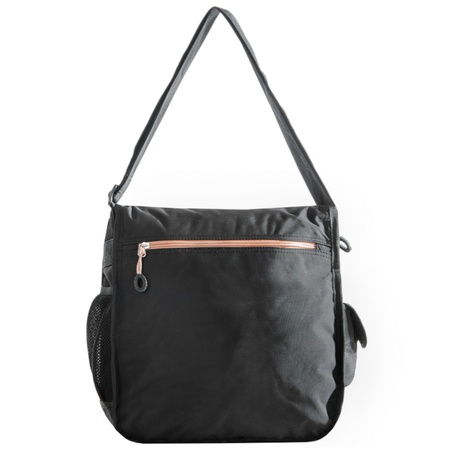 Сумка HS-13103B Цвет: черно/коричневый