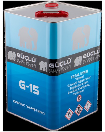 1) Клеи на основе растворителей GUCLU. Область применения: мебель, дерево и автомобилестроение, обувная и кожевенная промышленность.