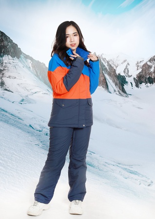 костюм горнолыжный Y&S женский