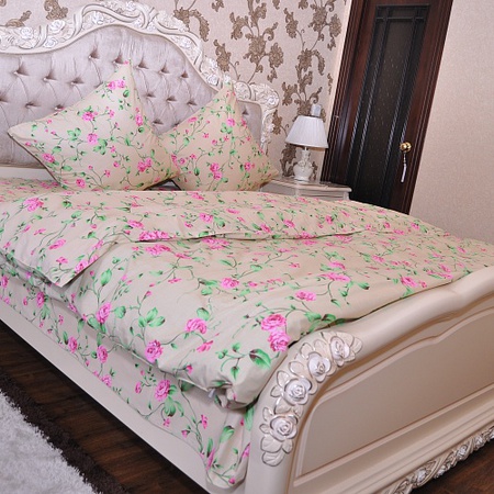 Cotton bed linen (double) - Satin, poplin!