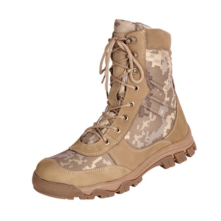 Берцы 4345 нубук - летние (сетка), зимние (мех, slimtex+флис) Ольга-Русь