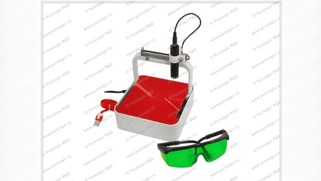 Лазерный гравер ЧПУ LEM0808-0.3