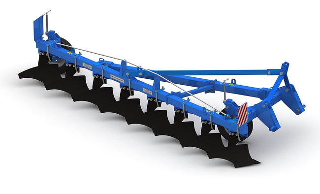 Eight-furrow mounted plow PLN 8-35