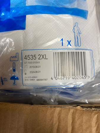 КОСТЮМ ЗАЩИТНЫЙ ТИП 5/6 ОДНОРАЗОВЫЙ