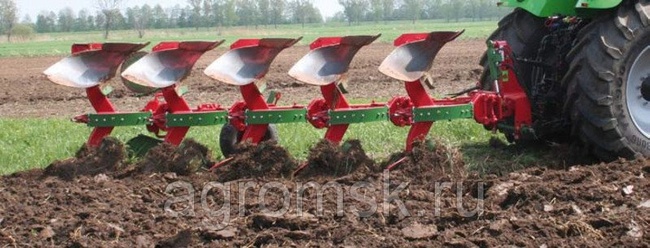 Плуг оборотный Ibis XMS 4+1 с рессорной защитой