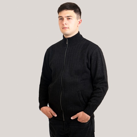 Erkek hırka Orman siyah