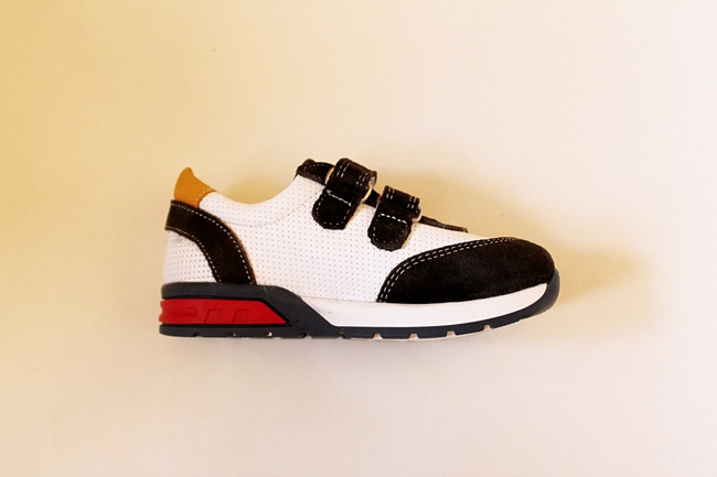 кроссовки детские кожаные Pinini