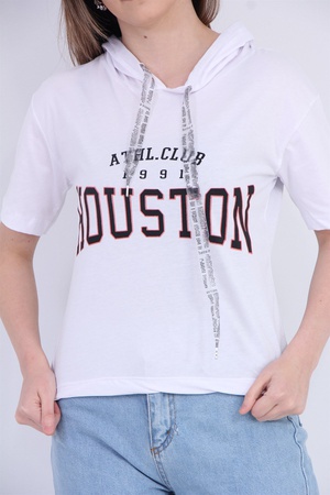 Футболка с капюшоном Houston с надписью