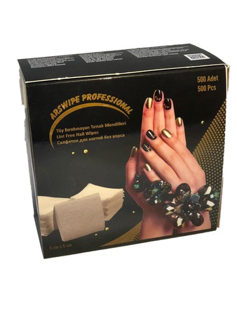 Безворсовые салфетки для ногтей