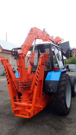 Погрузчик грейферный ПЭФ-1БМ