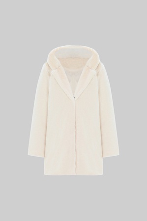 Шубы меховые с капюшоном