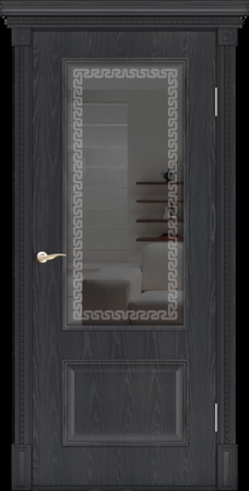 Двери Тип 105ДФО Ясень серый