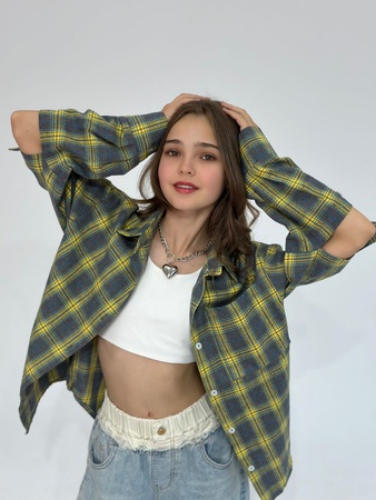 Рубашка в клетку