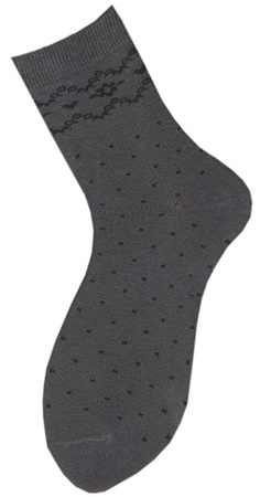 Носки женские (арт. 10с1) «ТочкиЦветочки»