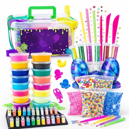 Non-Toxic DIY Slime Making Kit for Kids