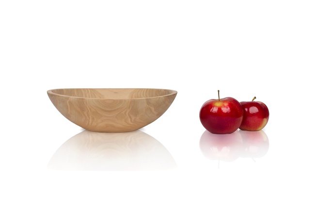 Средний деревянный эко- салатник