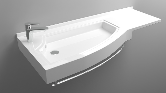 Раковина Галла 130 левая/правая