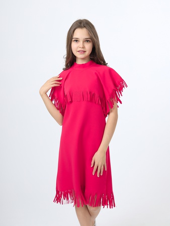 Платье Бахрома подростковое нарядное/2400