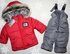 Детский Зимний комбинезон +куртка на девочку 1-2,2-3,3-4 лет