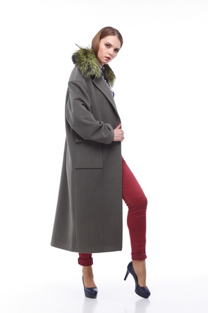 Пальто Стефани, кашемир Турция