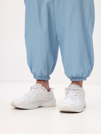 Штаны Джинсовые укороченные широкие