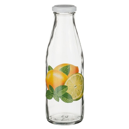 زجاجه بغطاء ليمون 1000 مل مستعمل * 12 (Arti-M)